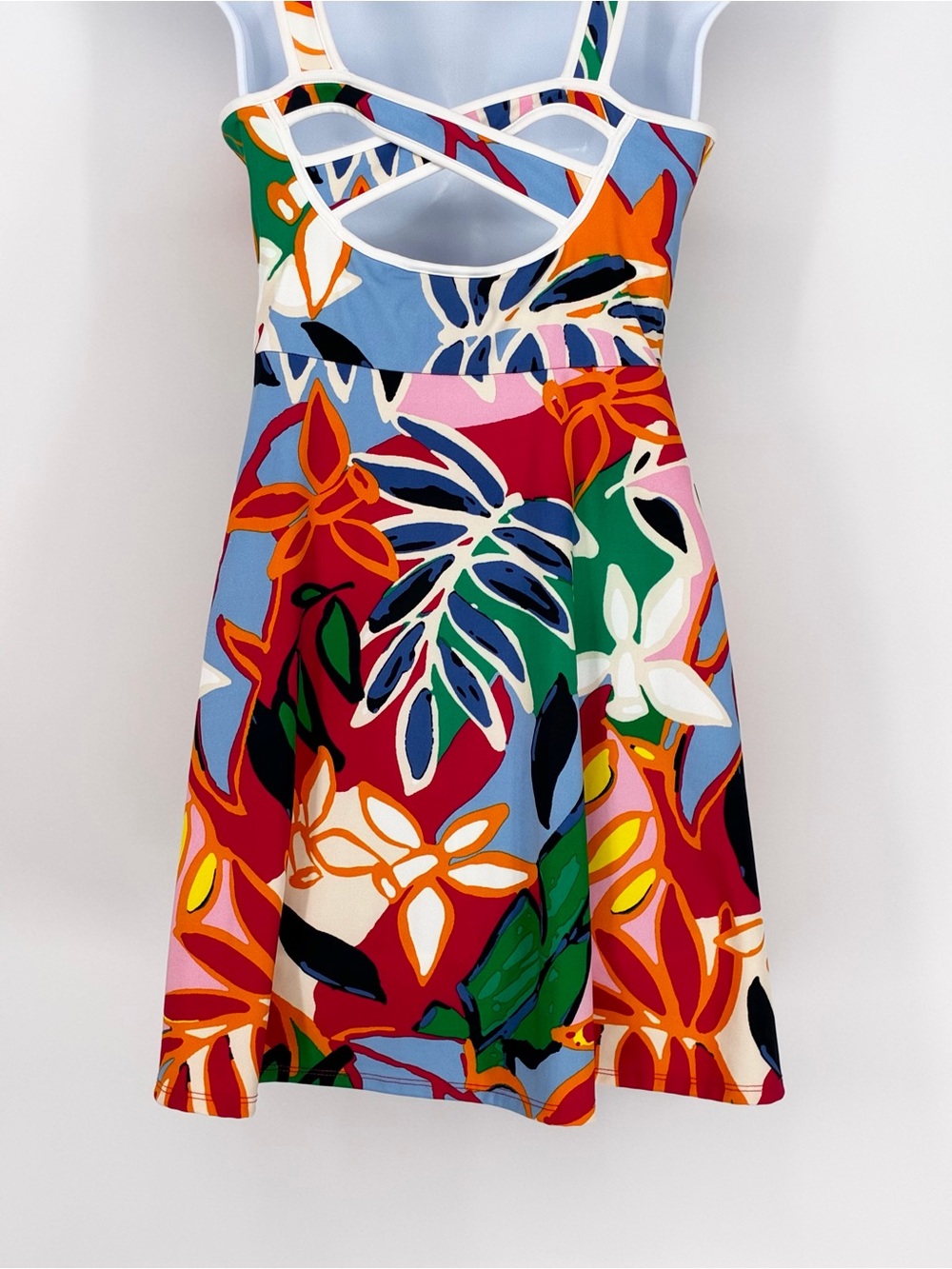 Bailey 44 Sport Colorful Tropical Floral Tennis Athletic Dress S - Picture 8 of 16